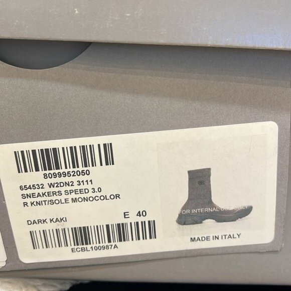 Balenciaga Men's Speed 3.0 Sneaker - Picture 10 of 10